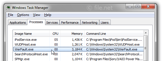 What Is Werfault Exe Windows 8