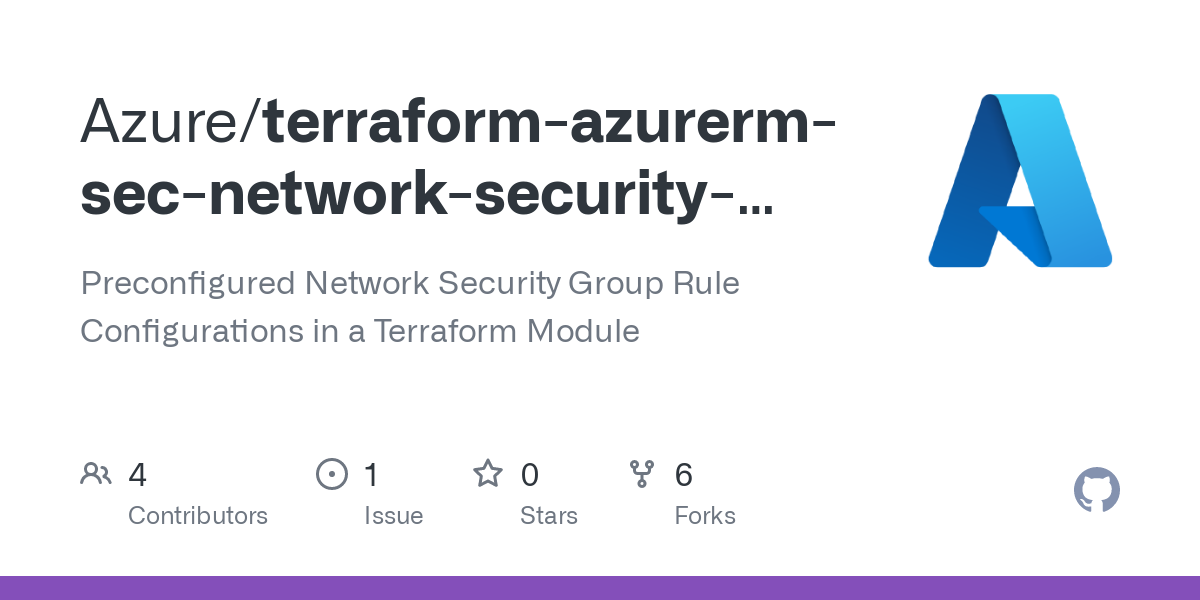 Terraform Azurerm Network Security Group