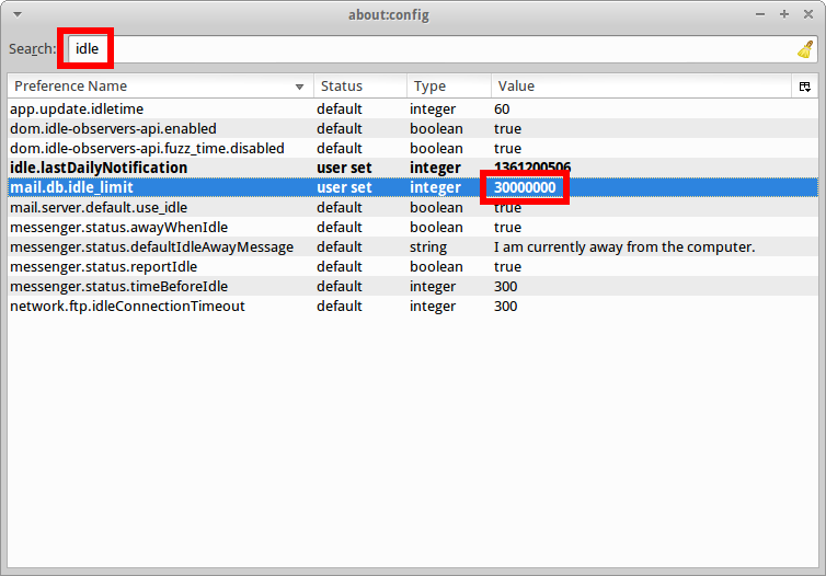 Thunderbird Using Too Much CPU