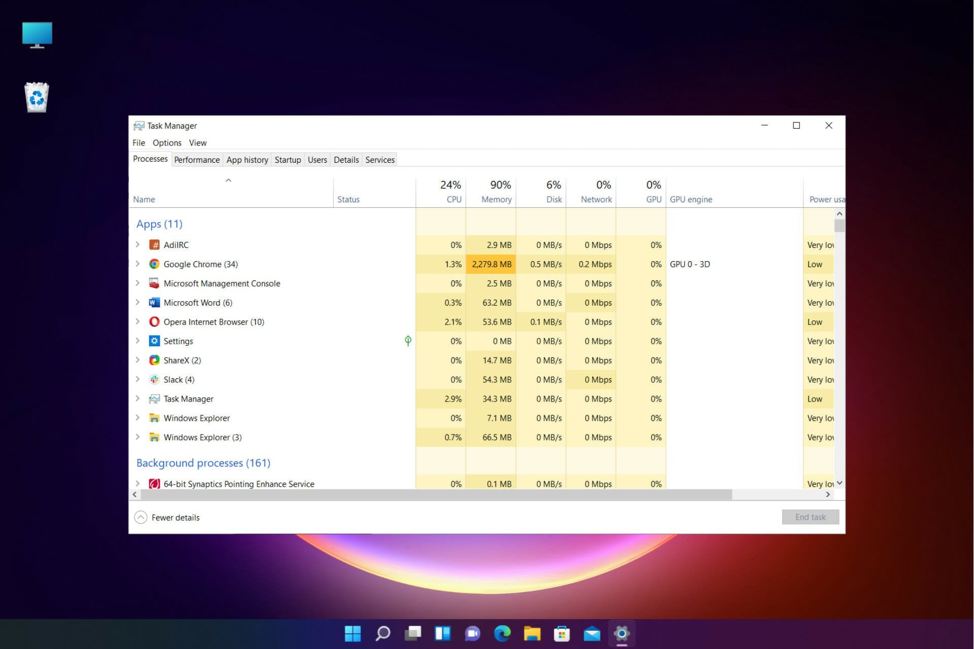 F Task How To Create New Task In Task Manager