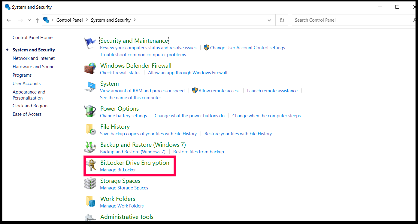 How To Remove Bitlocker Windows 10