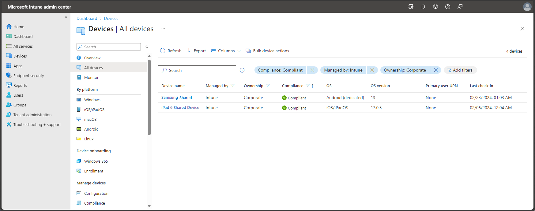 How To Access Microsoft Endpoint Manager