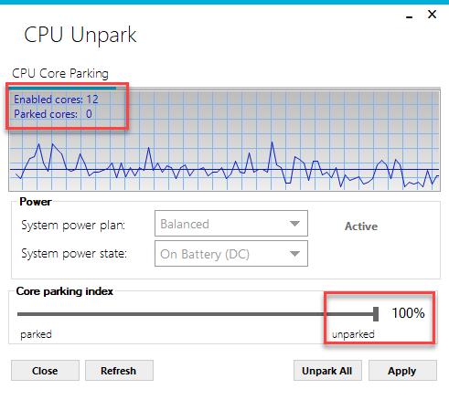 How To Disable CPU Core Parking