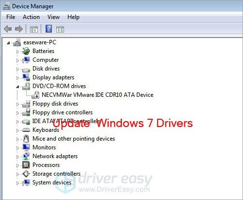 How To Update Drivers Windows 7