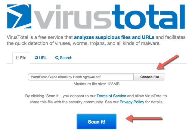 Online Antivirus Scan Upload File