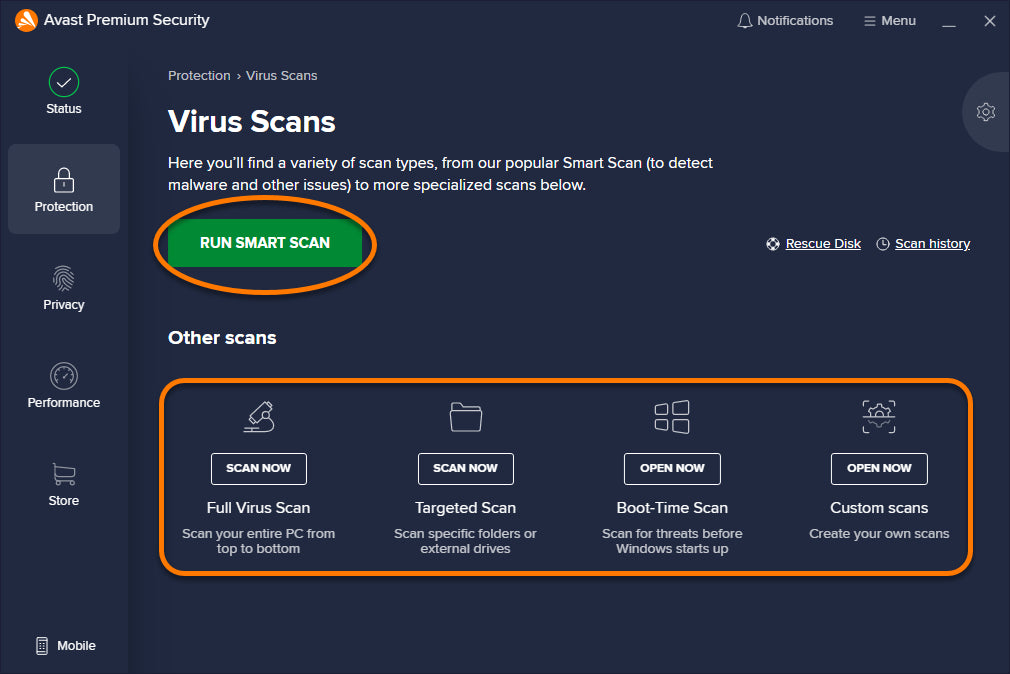 An Antivirus Program That Scans Your PC For Viruses Is