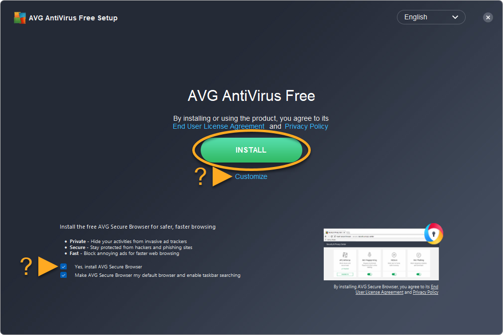 How To Install Avg Free Antivirus