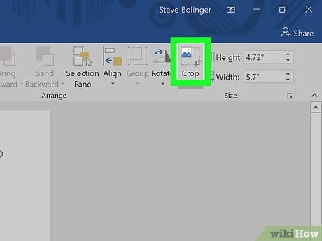How To Crop In Microsoft Word