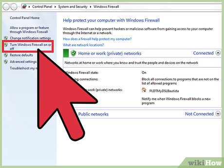 How To Remove Firewall