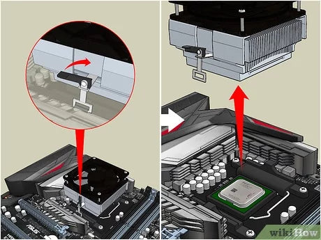 How To Put CPU Fan Back On