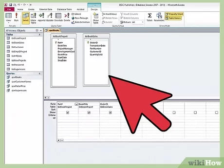 Microsoft Access How To Link Tables