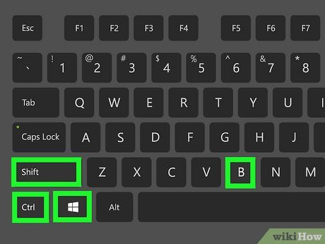 Keyboard Shortcut To Refresh Graphics Card