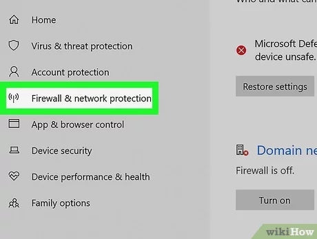 How To Disable Firewall On Chrome