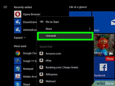 How To Uninstall Opera Browser In Windows 8