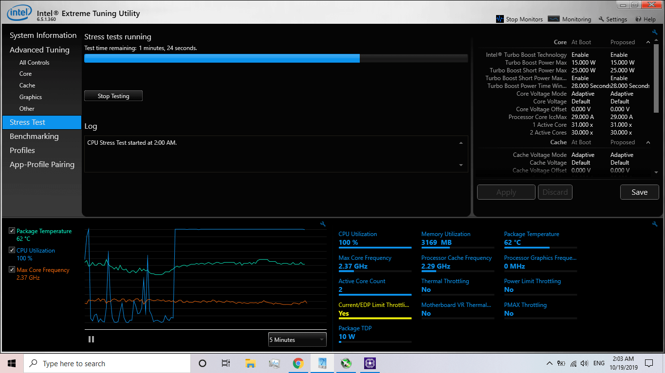 CPU Not Reaching Max Speed