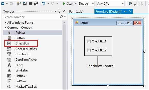 How To Code Checkbox In Visual Basic