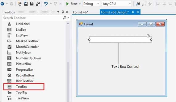 How To Display Text In A Textbox In Visual Basic