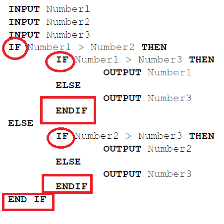 Visual Basic End If