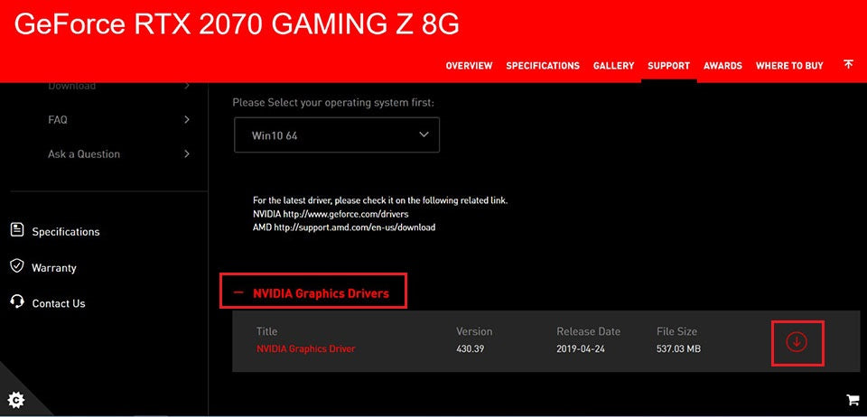 Download Msi Graphics Card Drivers