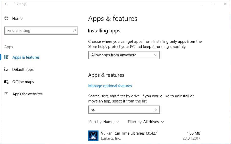 How To Install Vulkan On Windows 10