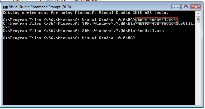 Where Is Svcutil.exe In Windows 10