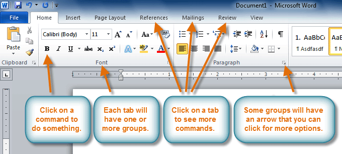 Learn How To Use Microsoft Word 2010