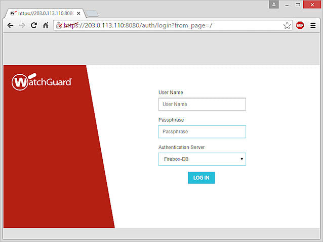 How To Access Watchguard Firewall