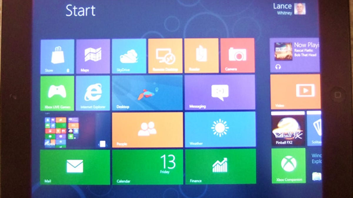 Can You Run Windows 8 On An IPad