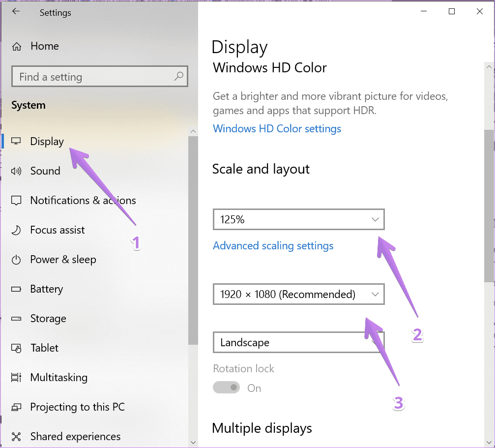 How To Reset Display Settings Windows 8