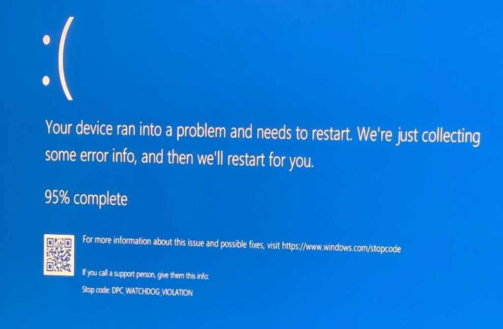 Causes Of Blue Screen Windows 11