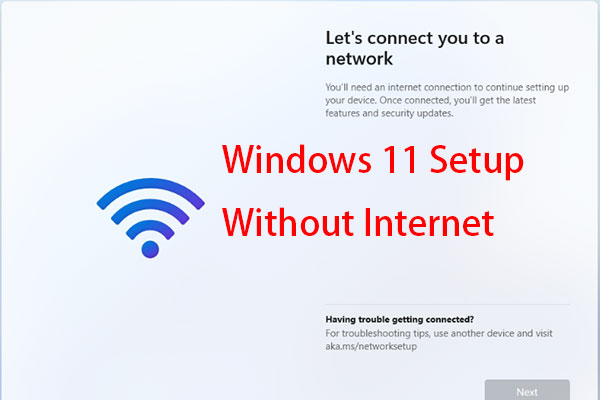 Windows 11 Set Up Without Internet