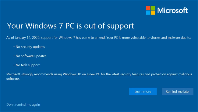 Is Windows 7 Still Supported