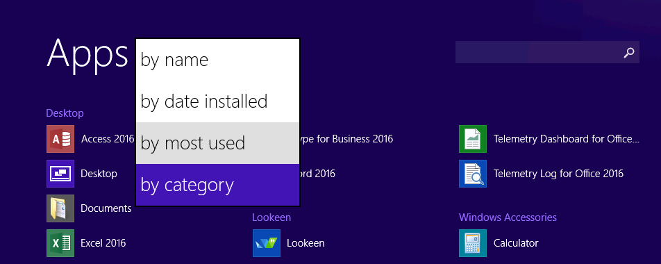 Where Is The Search Bar In Windows 8