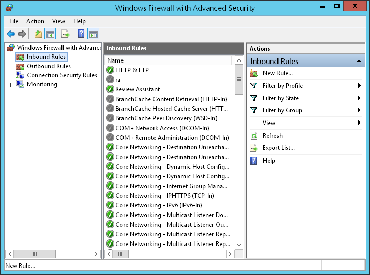 How To Set Inbound And Outbound Rules With Windows Firewall