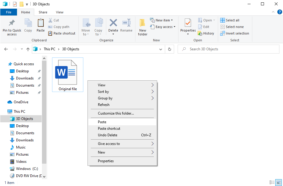 Microsoft Word How To Make A Copy