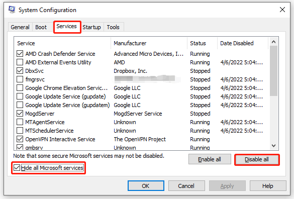 Windows Push Notifications User Service High CPU