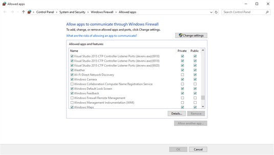 How To Change Firewall Settings