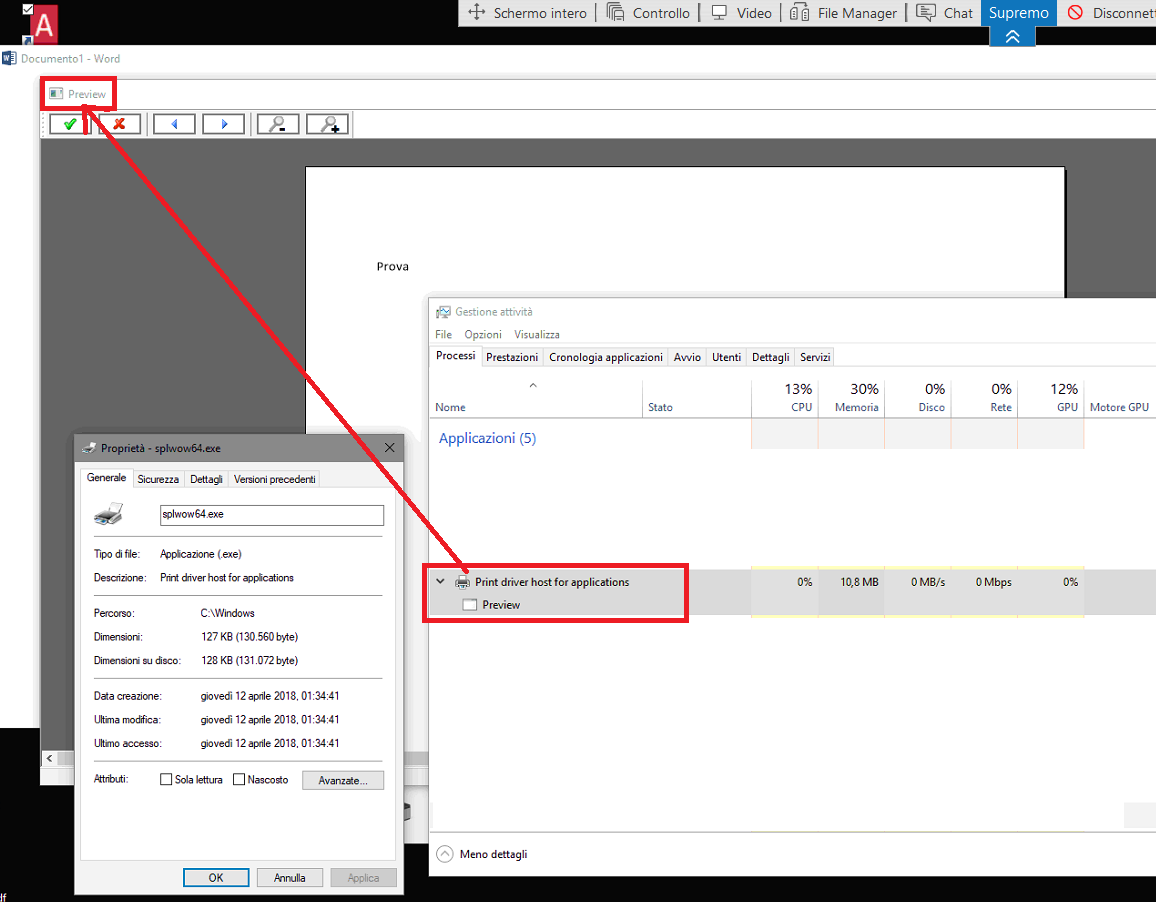 Print Driver Host For Applications High CPU