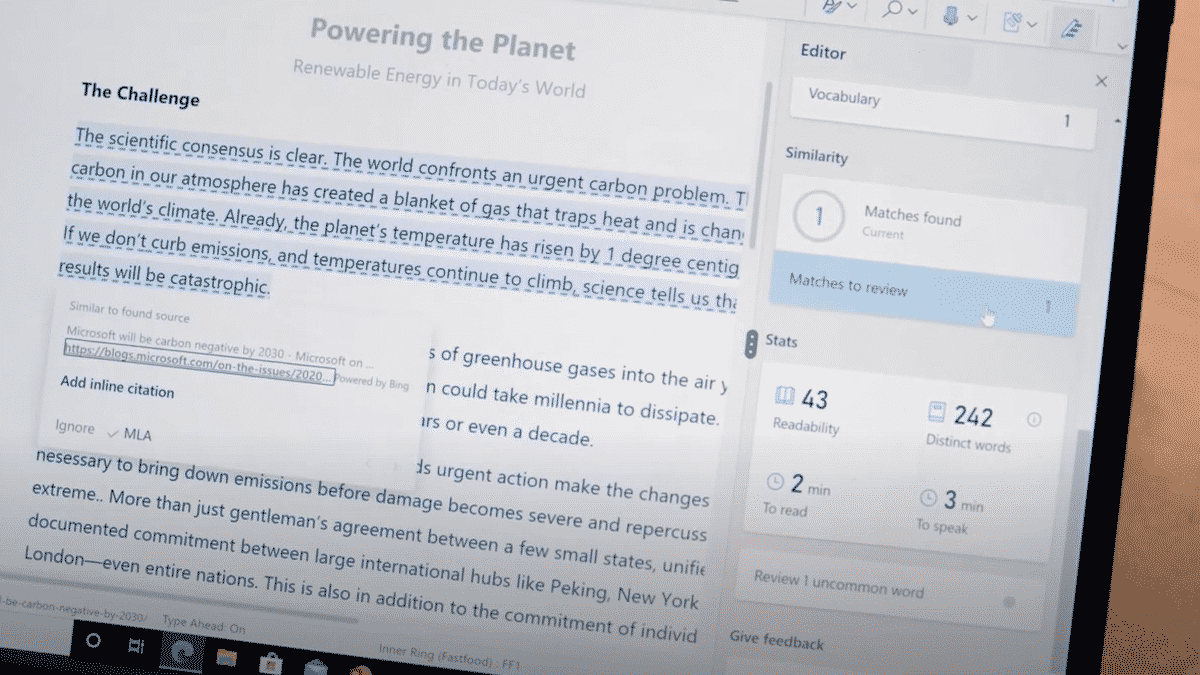 Is Microsoft Word Similarity Checker Accurate