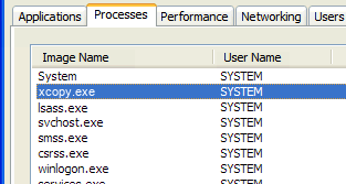 Extended Copy Utility High CPU