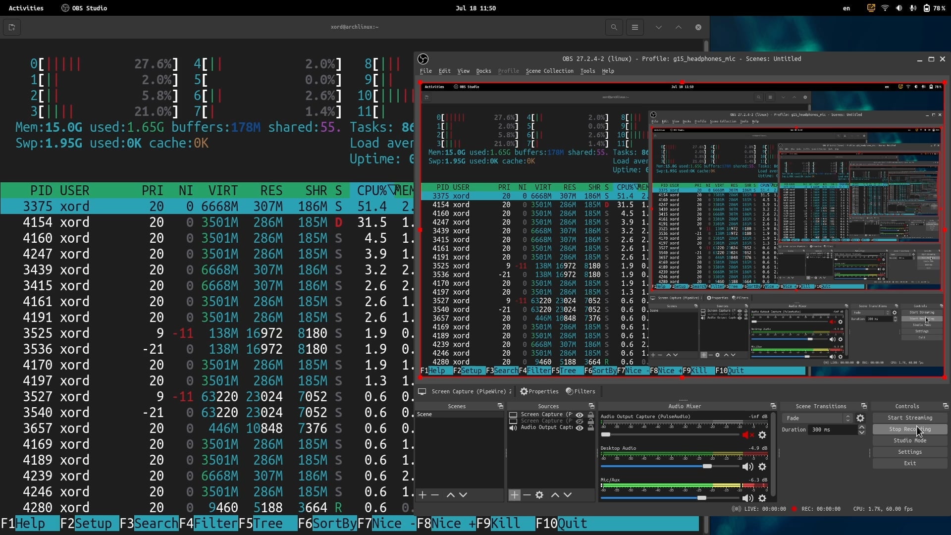 Ubuntu Gnome Shell High CPU