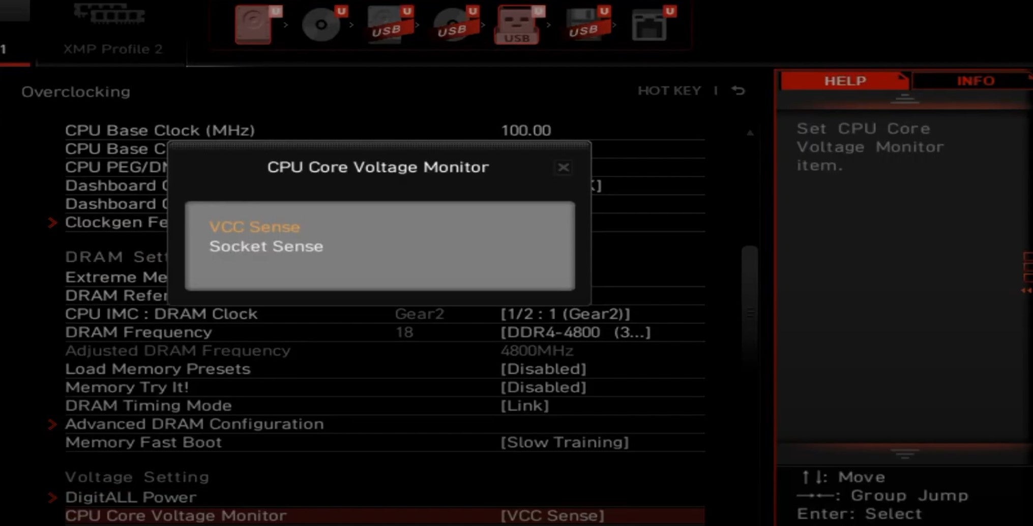 CPU Core Voltage Monitor Vcc Or Socket