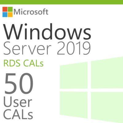 Windows Server 2019 50 RDS User CALs Product Key Global