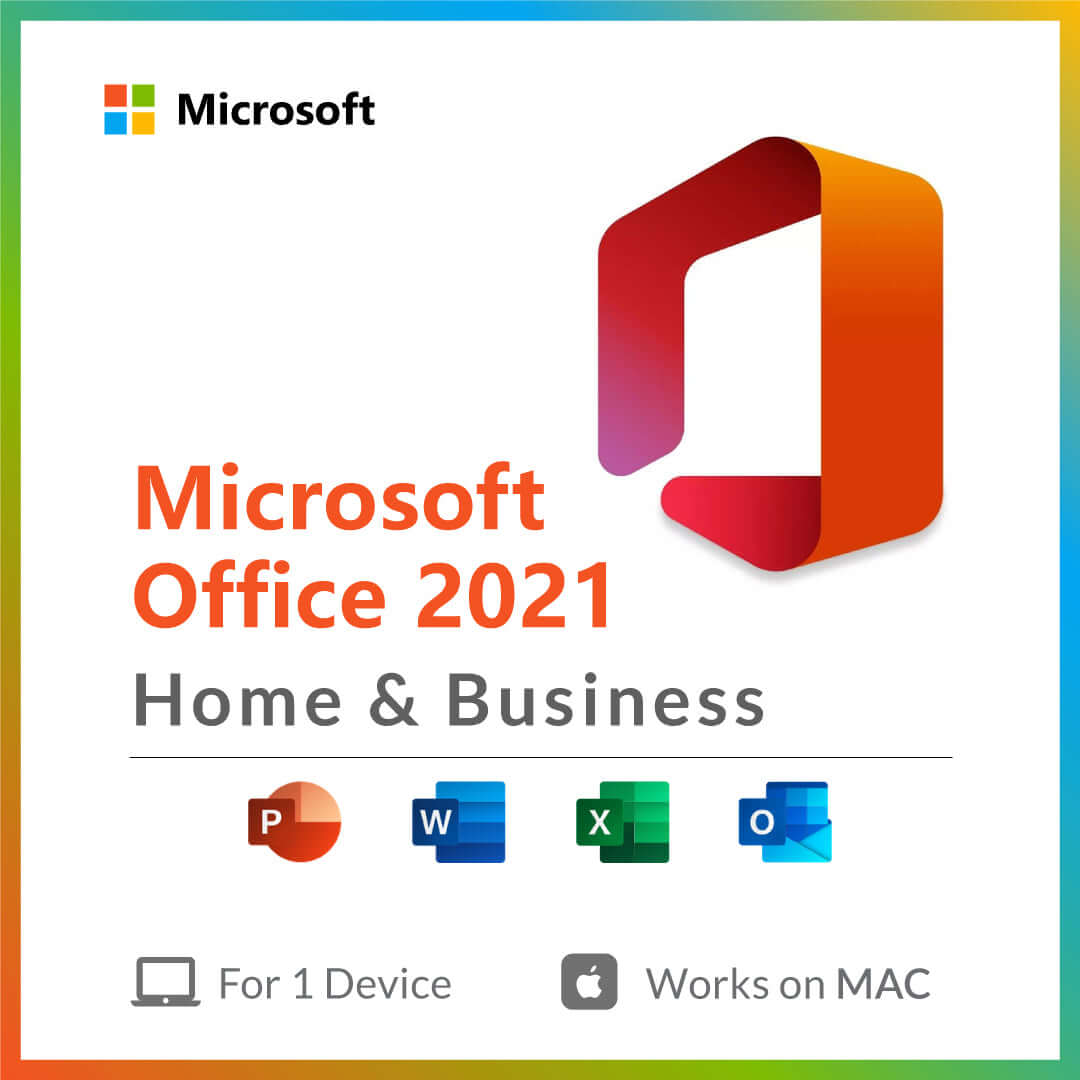 Microsoft Office 2021 Home & Business For MAC Product key RETAIL