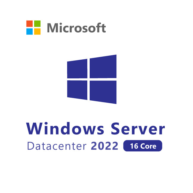 Windows Server 2022 DataCenter 16 core product key