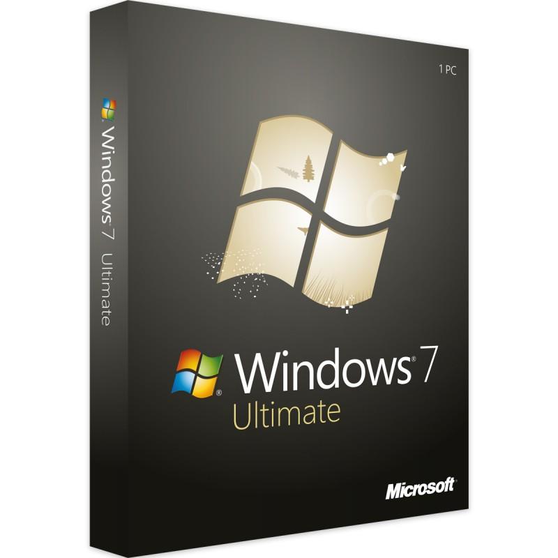 Windows 7 Ultimate Product Key License (Retail version) 32 & 64 Bit